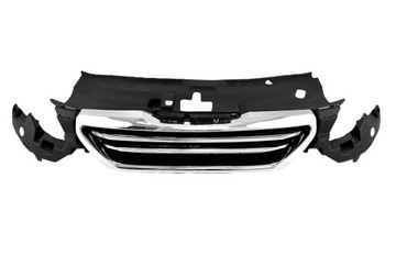 PEUGEOT 2008 13- GRILL ATRAPA CHROM WZMOCNIENIE CZASZA