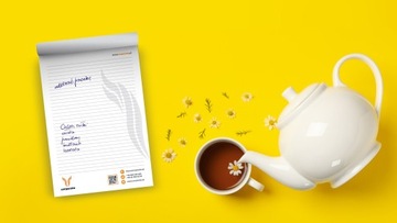 Фирменные блокноты с ЛОГОТИПОМ и рекламой, блокнот А5х100 PROJ