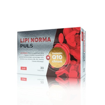 LIPI NORMA PULS, CHOLESTEROL METABOLIZM MONOKALINY KOENZYM Q10 PREMIUM