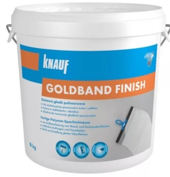 KNAUF GŁADŹ POLIMEROWA GOLDBAND FINISH 18KG