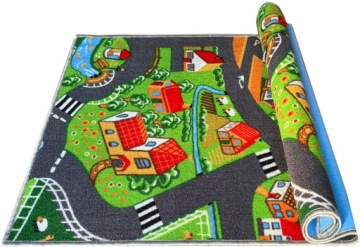 DYWAN DROGI WIEŚ ULICE MIASTO FARMA CARS 150x180