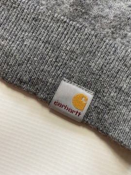 Carhartt ORYGINALNY WEŁNIANY SZARY SWETR/ S