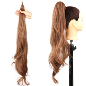 DOCZEPIANY KUCYK KITKA 80cm dopinka TRESKA KOLORY 12