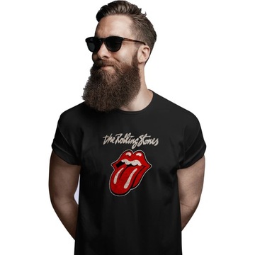 ФУТБОЛКА МУЖСКАЯ, ЧЕРНАЯ, THE ROLLING STONES XXL Y2