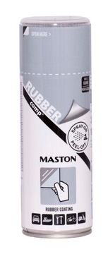 MASTON RUBBER GUMA W SPRAYU SREBRNA FELGA POŁYSK