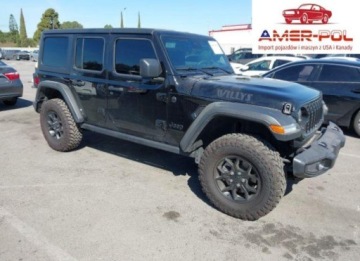 Jeep Wrangler IV 2025 Jeep Wrangler 4-Door Willys 2025 3.6 Benzyna 285KM