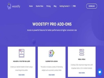 Szablon Woostify - Lightweight Super Flexible WP