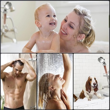 ДУШЕВАЯ ВЕРХНЯЯ С ФИЛЬТРОМ, ЭКОНОМЯЩИМ ВОДУ, РУЧНОЙ ДУШ, 3 РЕЖИМА