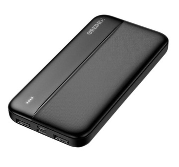 PowerBank 10000mAh 2.4A USB Czarny