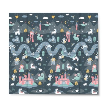 КОВРИК ДВУХСТОРОННИЙ, СКЛАДНОЙ, 200 x 180 x 1 см, ДЕТСКИЙ