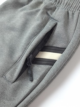 СПОРТИВНЫЕ БРЮКИ МУЖСКИЕ, хлопок, КАРМАНЫ, МОЛНИЯ, модный ПРЕМИУМ, XXL