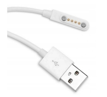 KABEL USB ŁADOWARKA UNIWERSALNA DO SMARTWATCH 4PIN