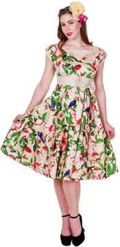 BANNED SUKIENKA R.L/XL STYL LAT 50-60 Rockabilly