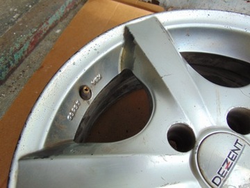 ЛЕГКОСПЛАВНЫЕ ДИСКЫ ЛЕГКОСПЛАВНЫЕ ДИСКИ 4X100 DEZENT KBA45555 6,5x15