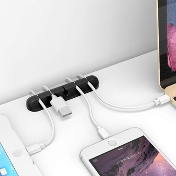 САМОКЛЕЯЩИЙСЯ ДЕРЖАТЕЛЬ КАБЕЛЬНОГО ОРГАНАЙЗЕРА