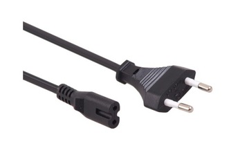 Kabel sieciowy zasilający ósemka 2.5A 250V żeński