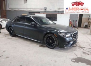 Mercedes Klasa S W223/V223 2026 Mercedes-Benz Klasa S 580 4Matic 2026 4.0 Benzyna 496KM