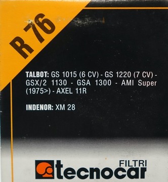 FILTR OLEJE CITROEN AMI 10 AXEL GS OLTCIT 11