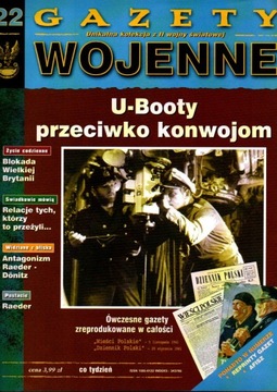 Gazety Wojenne 22 U-Booty przeciwko konwojom