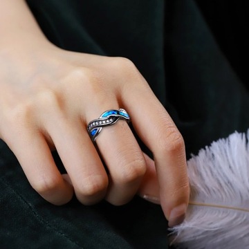 1/2/3/5 Vintage miedziany pierścionek dla kobiet klasyczny i stylowy