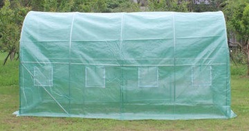Туннель из фольги 10 м² 400 х 250 см зеленый Садовая теплица
