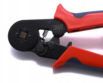 ОБЖИМНЫЙ ИНСТРУМЕНТ ДЛЯ ЗАКОНЦОВАНИЙ КАБЕЛЕЙ, ВТУЛКИ 0,25 - 6 мм2