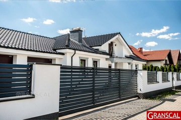 Современный алюминиевый пролет забора