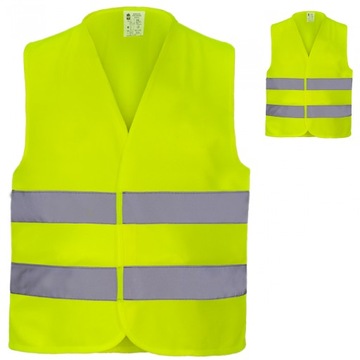 VEST2 Yellow kamizelka ostrzegawcza S