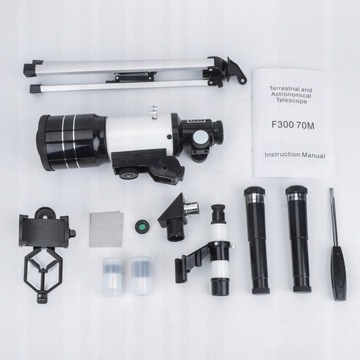 АСТРОНОМИЧЕСКИЙ ТЕЛЕСКОП ПОИСКА ЗВЕЗД ЧЕРНЫЙ ДЛЯ СМАРТФОНА SPINE