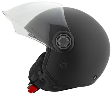 Открытый шлем мотоцикла с скутером мотор -черный коврик XL Mattinch Mat