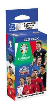Official cards Topps EURO 2024 - SASZETKI LIMITED BLISTER EURO 2024