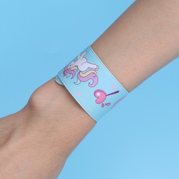 24 шт. БРАСЛЕТ ЕДИНОРОГА ДЕКОРАТИВНЫЕ ЛЕНТЫ БРАСЛЕТ ПВХ ДЛЯ БИ ПОДАРКОВ