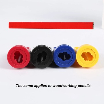 4pcs For Kids Standard Pencil Sharpeners Easy Use Colorful Plastic Sharp Ma