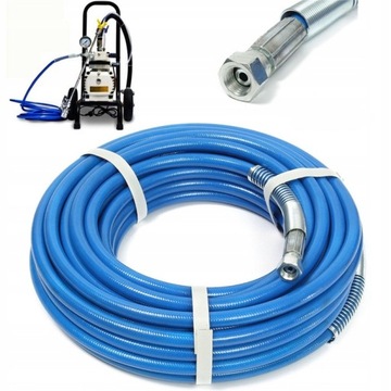 Покрасочный шланг 8 м + БЕСПЛАТНЫЙ соединитель для шланга 1/4 покрасочного агрегата Wagner Dedra