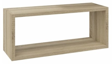 STYLOWA SOLIDNA WISZĄCA ŚCIENNA PÓŁKA REGAŁ NA KSIĄŻKI OZDOBY 60x20 SONOMA