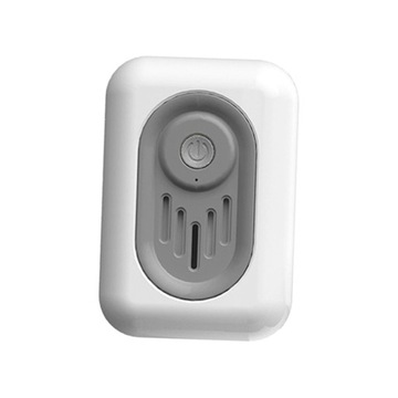 Портативный холодильник с аккумулятором Smell Mini USB Гардеробный холодильник серого цвета