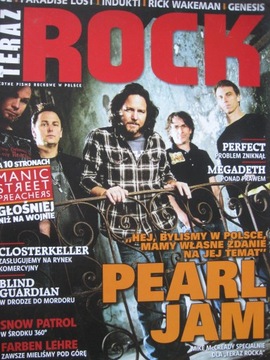 TERAZ ROCK Closterkeller, Pearl Jam, U2, Maniac Street, - 9/2009