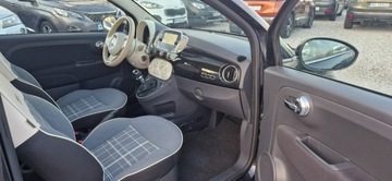 Fiat 500 II Seria 4 1.2 69KM 2017 Fiat 500 Jeden Właściciel Nawigacja Panorama, zdjęcie 32