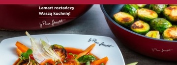 Lamart Terracota LT1204 Сковорода-вок, 28 см, с антипригарным покрытием, без ПФОК