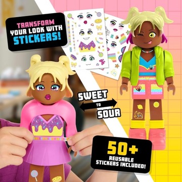 ФИГУРКА ПОДВИЖНОЙ КУКЛЫ MY AVASTARS 28 СМ РОБЛОКС КОЛЛЕКЦИОННАЯ DJ CANDY FASHION