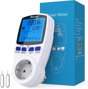 MAXCIO DWUTARYFOWY MIERNIK POBORU MOCY 3680W