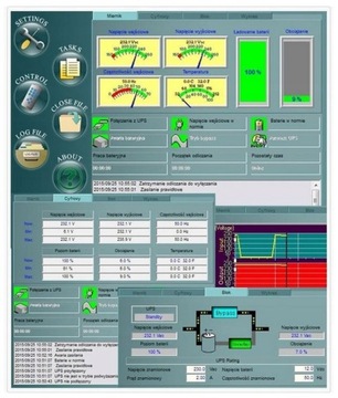 АВАРИЙНЫЙ ИСТОЧНИК ПИТАНИЯ LCD 1000VA 600W 2X7AH + ПРОГРАММА