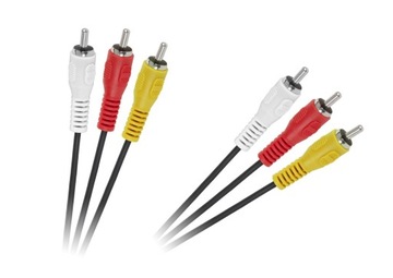 Кабель 3 x RCA - 3 x RCA 1,5 м