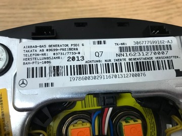 MERCEDES SLS 197 AIRBAG ULOŽENÍ ŘÍDÍCÍ 1978600302