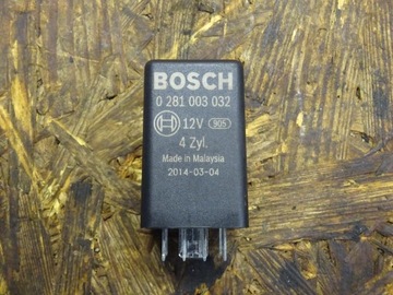 AUDI A5 8T FACELIFT RELÉ SVÍČEK ŽHAVÍCÍCH 457 BOSCH 0281003032