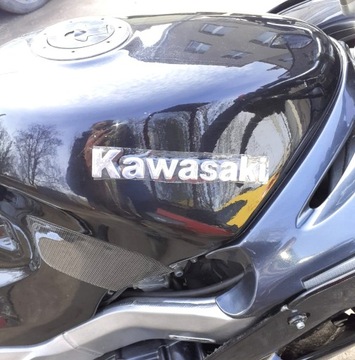 Эмблема с логотипом Kawasaki SLV, 2 шт., надпись, 20 см, 3D GTR ZZR