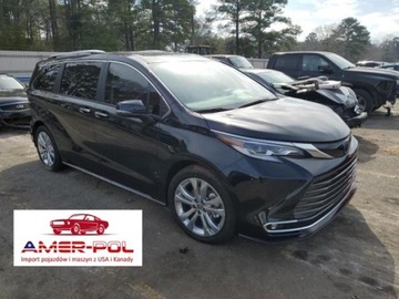 Toyota Sienna III 2023 Toyota Sienna 2023 r., 2,5 L LIMITED 2.5 Hybryda 245KM