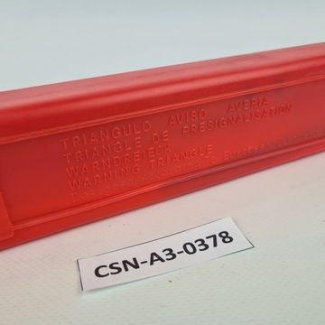 Оригинальный знак аварийной остановки TOYOTA OE с маркировкой PZ49S-0049C0-EU