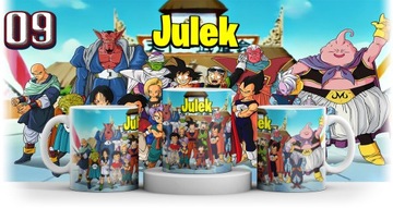 КРУЖКА DRAGON BALL SON GOKU VEGETA + ИМЯ + КАРТОН