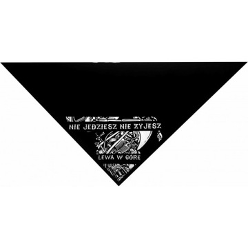 BANDANA CHUSTA MOTOCYKLOWA, ŚWIAT MOTOCYKLISTÓW